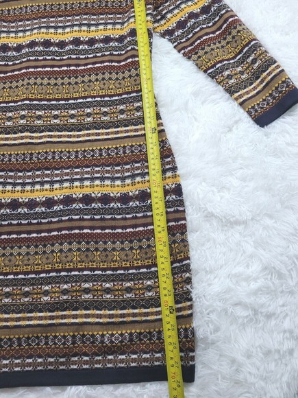 [366]NWOT Skies are Blue Size Hippie Boho Knit Dress - Picture 3 of 9